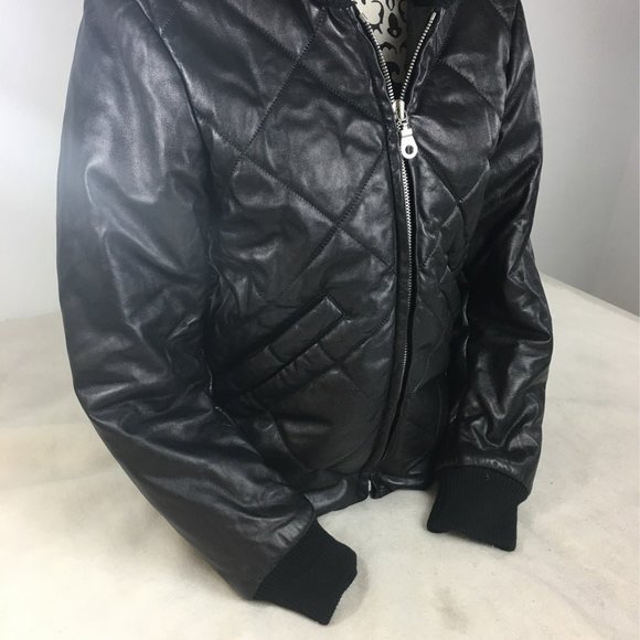 Women's kenzo leather jacket - Picture 9 of 12
